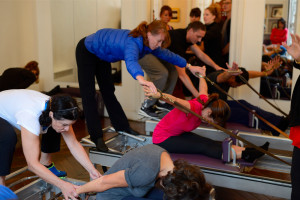 exercice pilates Aurore Longère